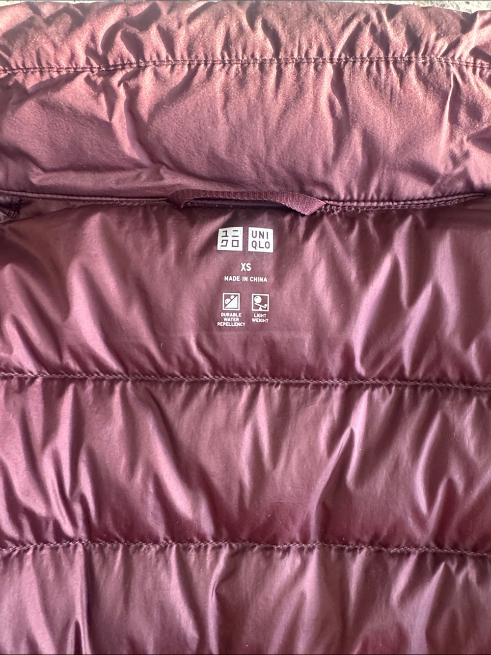 UNIQLO Women's Quilted Puffer Jacket - Mauve